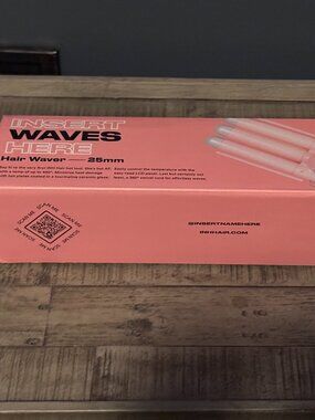 INH "Insert Waves Here" Triple Barrel Hair Waver - 25 mm, New, Never Used